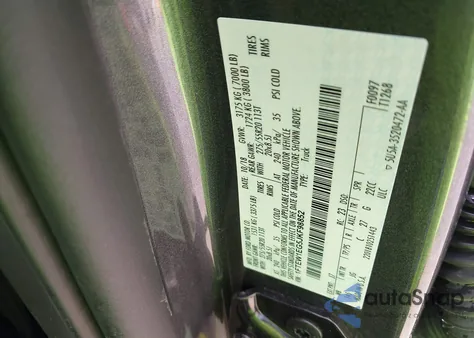 2018 Ford F-150 Xl from USA, damaged, VIN 1FTEW1EG5JKF98852